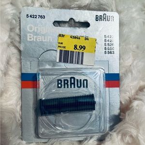 VINTAGE ORIGINAL BRAUN CUTTER BLOCK NEVER OPENED FOR SHAVER MADE IN GERMANY